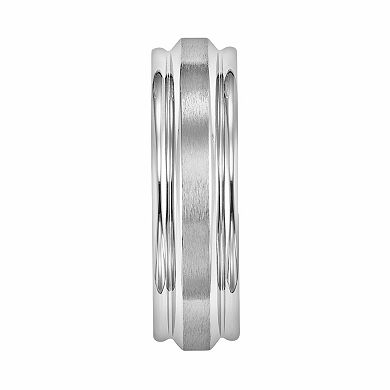 AXL Stainless Steel I Love You Men's Wedding Band