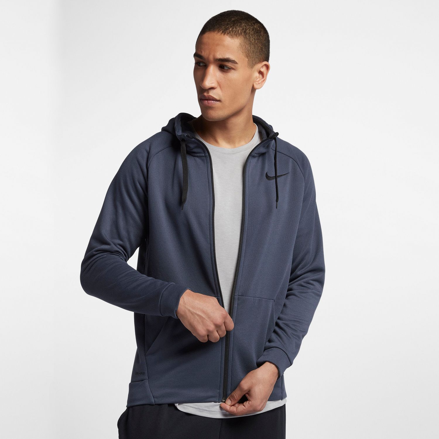 nike big and tall zip hoodie