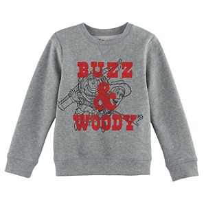 Disney / Pixar Toy Story Boys 4-7x Buzz & Woody Softest Fleece Pullover Sweatshirt by Jumping Beans®