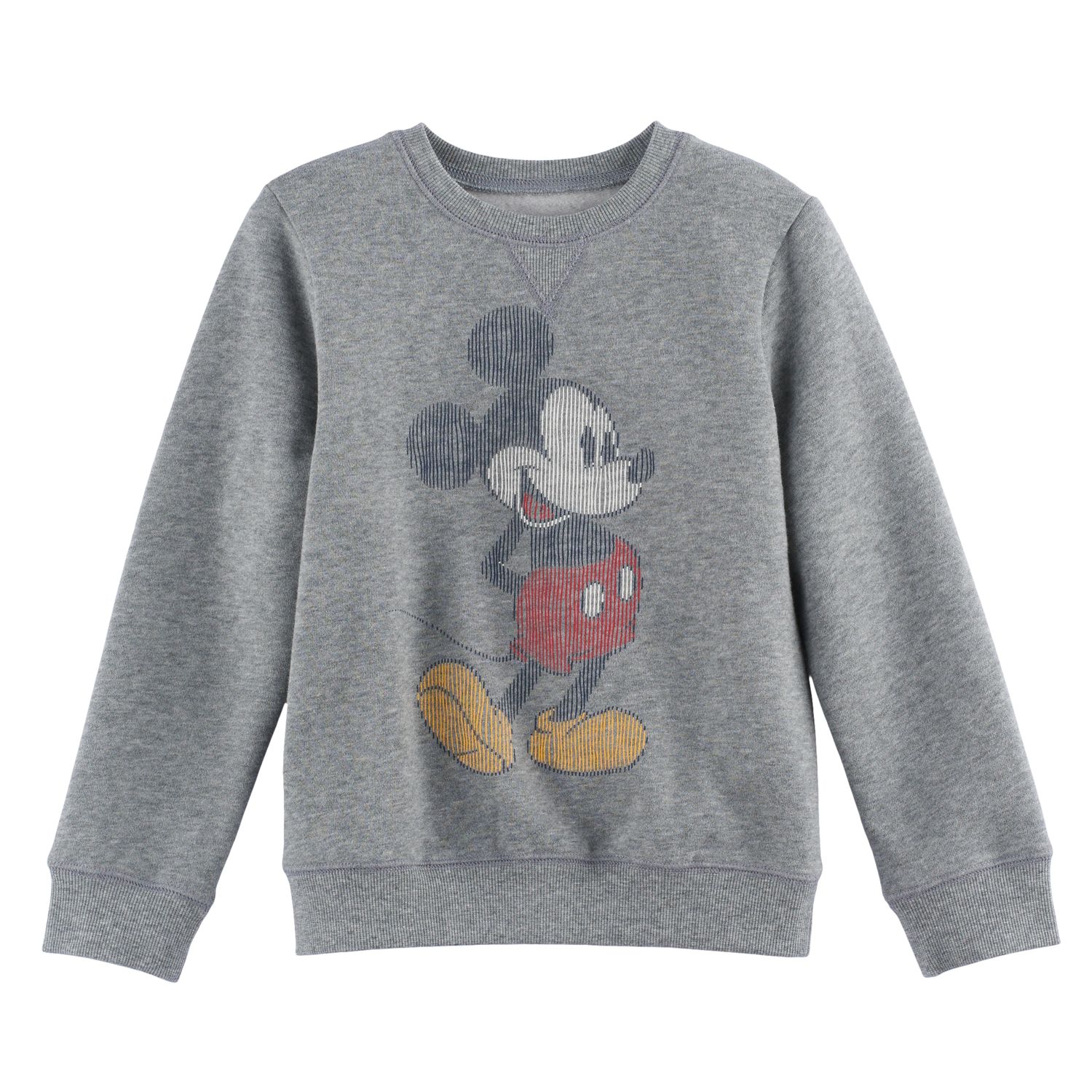 mickey mouse boys sweatshirt