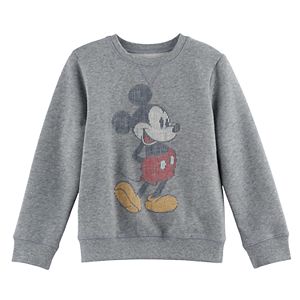 Disney's Mickey Mouse Boys 4-7x Faded Lines Softest Fleece Pullover Sweatshirt by Jumping Beans®