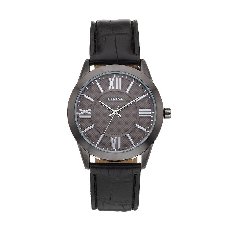Geneva Men's Watch - KL8072GUBK, Size: Large, Black