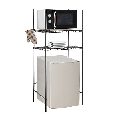Neu Home Microwave & Mini Fridge Stand