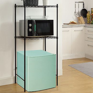 Neu Home Microwave & Mini Fridge Stand