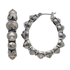 Simply Vera Vera Wang Studded Nickel Free U-Hoop Earrings