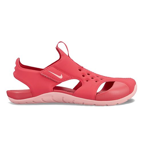 pink nike sandals womens