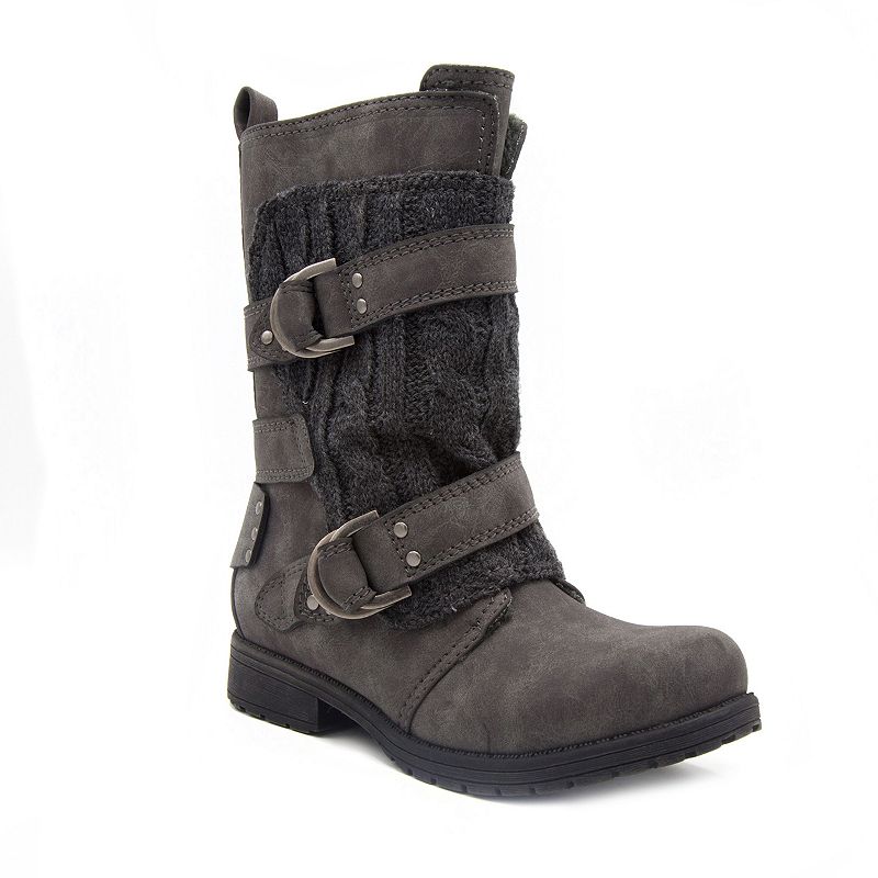 UPC 191045165196 product image for sugar Jolla Women's Riding Boots, Girl's, Size: 11, Grey | upcitemdb.com