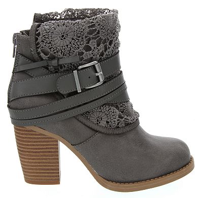 sugar Puzzled Women's Ankle Boots
