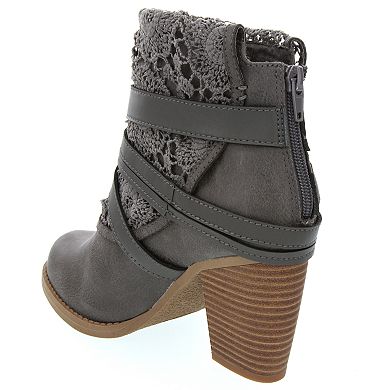 sugar Puzzled Women's Ankle Boots