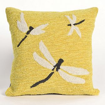 Liora Manne Frontporch Dragonfly I Indoor Outdoor Throw Pillow