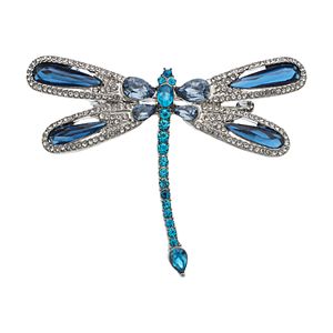 Dana Buchman Blue Dragonfly Pin