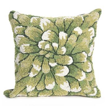 Liora Manne Frontporch Mum Indoor Outdoor Throw Pillow