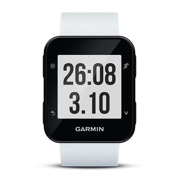 garmin forerunner 35 gps running watch white