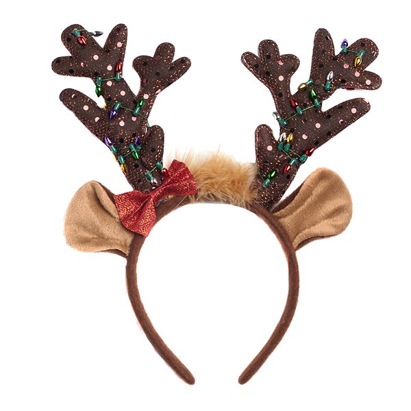 Cheap reindeer on sale antler headbands