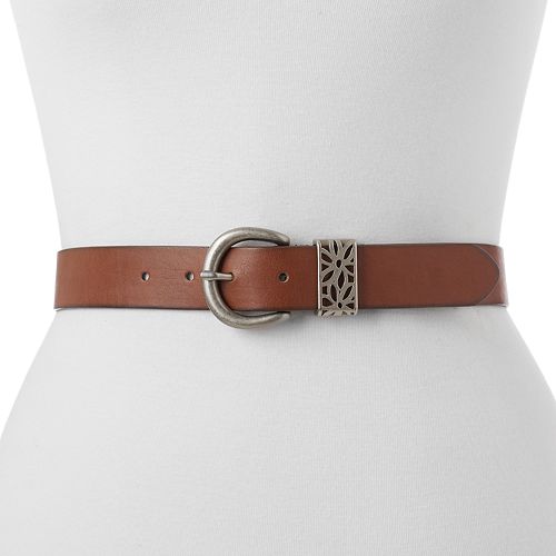 Women's Relic by Fossil Floral Cutout Belt