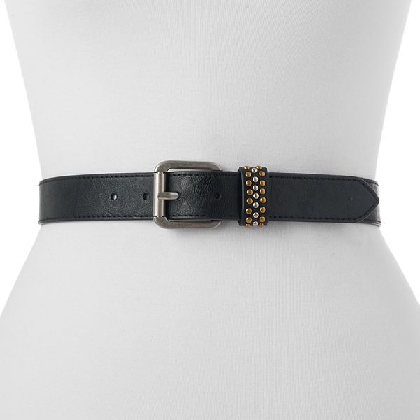 Women's Relic Two Tone Micro Stud Belt