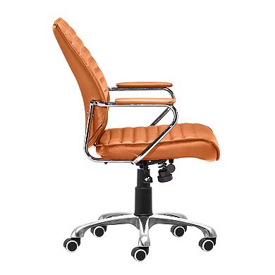 Zuo Modern Faux-Leather Desk Chair