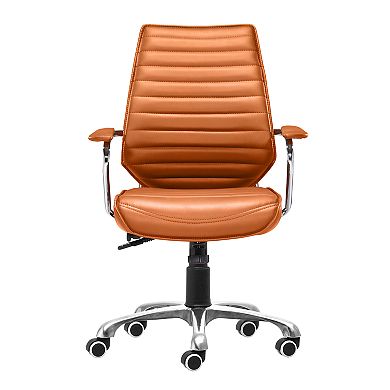 Zuo Modern Faux-Leather Desk Chair