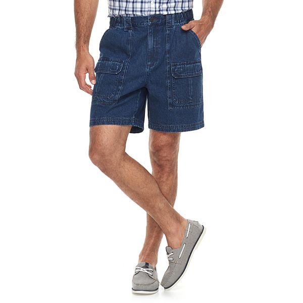 Men's Croft & Barrow® Classic-Fit Side Elastic Cargo Shorts