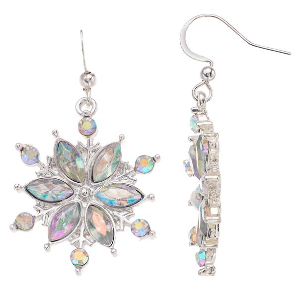 Snowflake sale earrings kohls