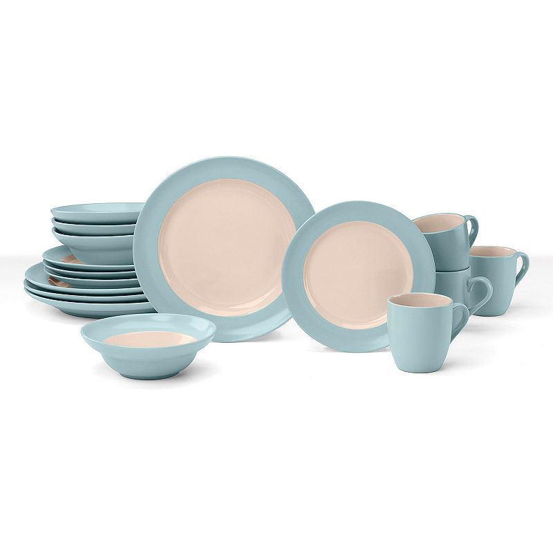 UPC 086279132512 product image for Cuisinart 16-pc. Banded Dinnerware Set, Blue, 4 PLSET 16 | upcitemdb.com