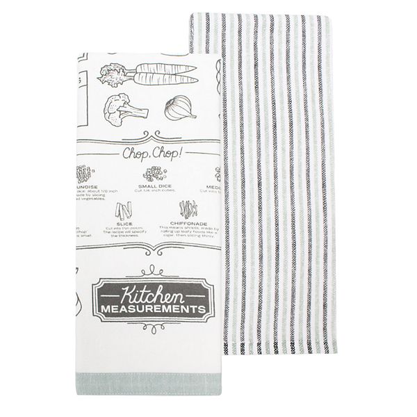 Food Network™ Measurements Kitchen Towel 2pk.
