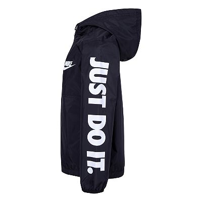 NIKE ‘JUST DO IT’ Men's Windbreaker NIKE WINDRUNNER WINDBREAKER JACKET JUST DO IT SPELLOUT LOGO