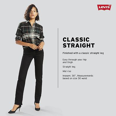 Women s Levi s Classic Straight Leg Jeans