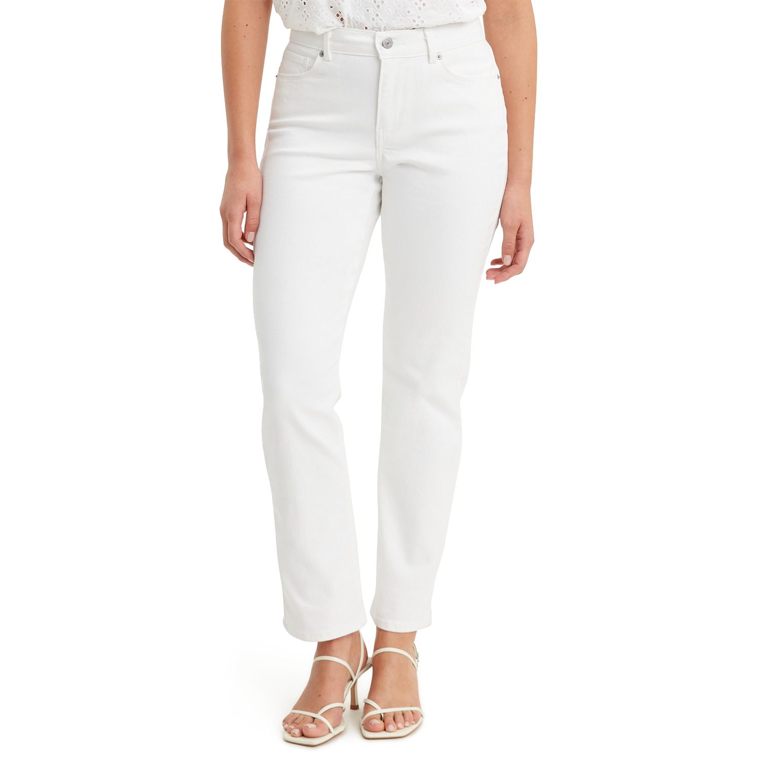 white plus size levi jeans