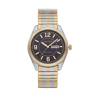Armitron Men's Two Tone Expansion Watch - 20/4591BKTT