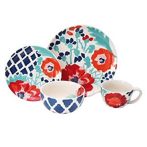 Baum Medallion Floral 16-pc. Dinnerware Set