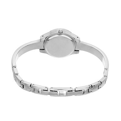Armitron Women's Diamond Accent Half Bangle Watch - 75/5327BKSVK