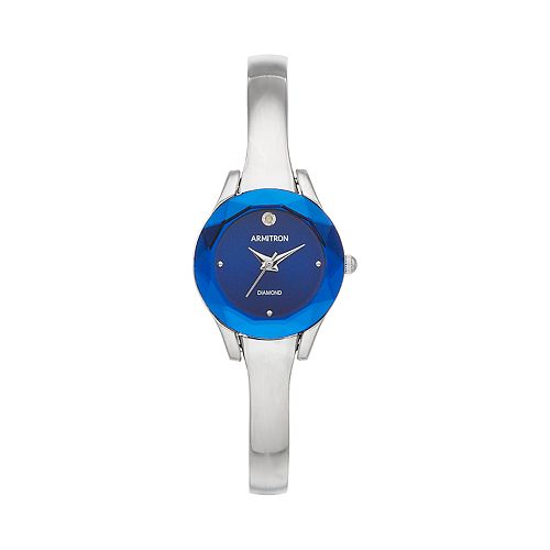 armitron women's now diamond accented watch