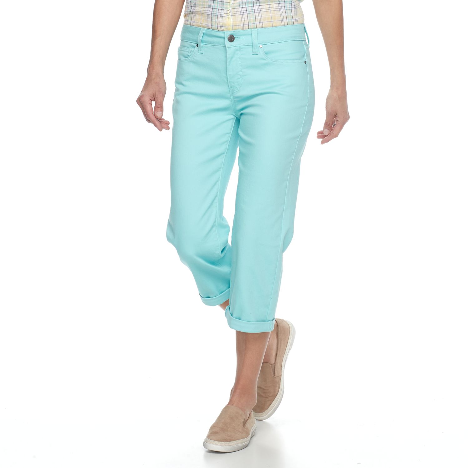 kohl's croft and barrow capris