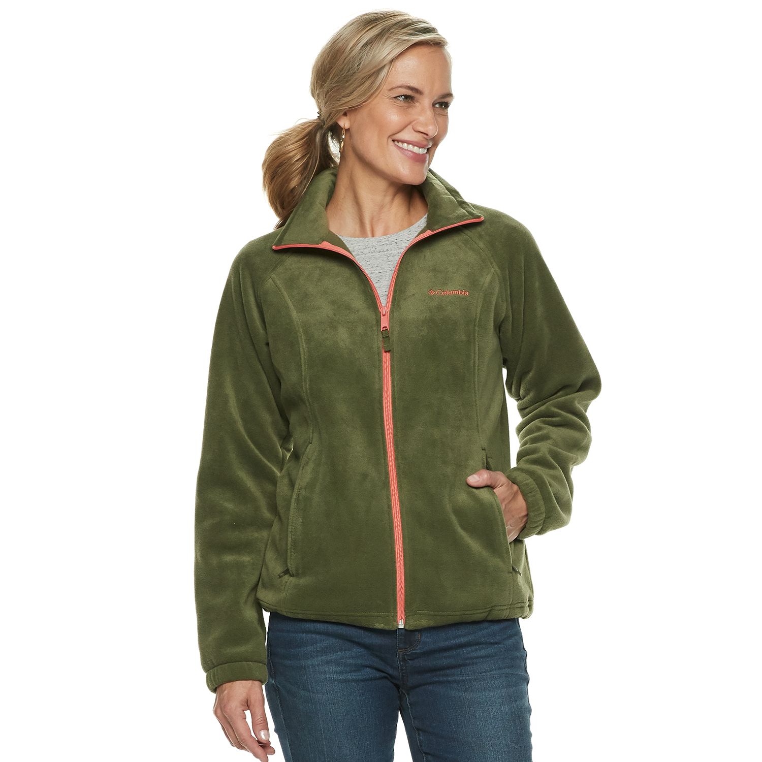 kohls columbia fleece jacket