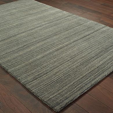 StyleHaven Indie Tone-on-Tone Stripe Wool Rug