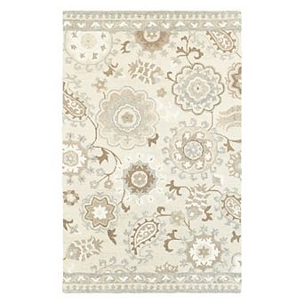 StyleHaven Cadence Paisley Garden Floral Wool Rug