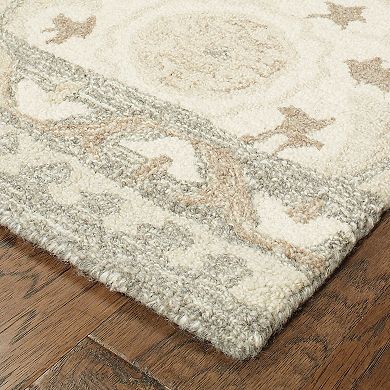 StyleHaven Cadence Paisley Garden Floral Wool Rug