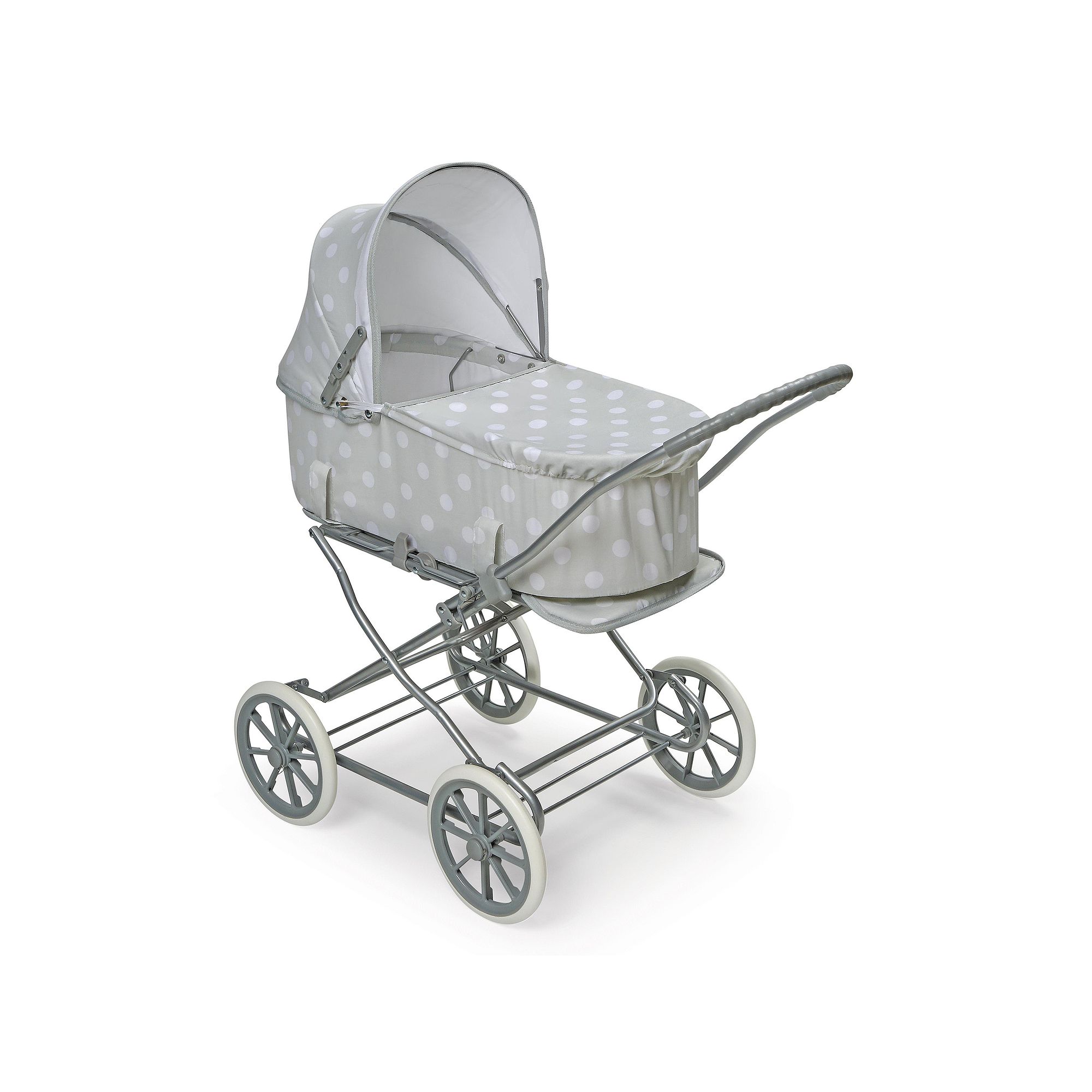 Badger Basket Just Like Mommy Gray 3-in-1 Doll Stroller, Grey