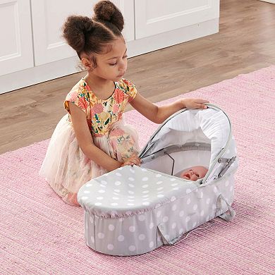 Badger Basket Just Like Mommy Gray 3-in-1 Doll Stroller