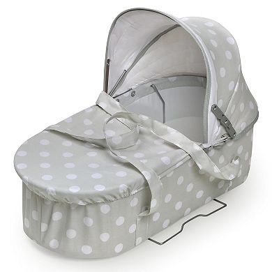 Badger Basket Just Like Mommy Gray 3-in-1 Doll Stroller