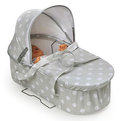 Badger Basket Just Like Mommy Gray 3-in-1 Doll Stroller
