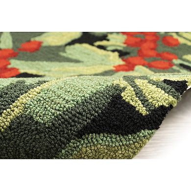 Liora Manne Frontporch Hollyberries Indoor Outdoor Rug