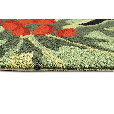 Liora Manne Frontporch Hollyberries Indoor Outdoor Rug