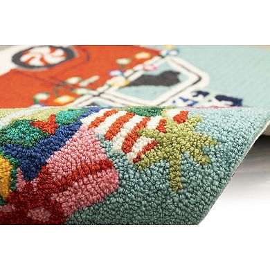 Liora Manne Frontporch Happy Howlidays Indoor Outdoor Rug