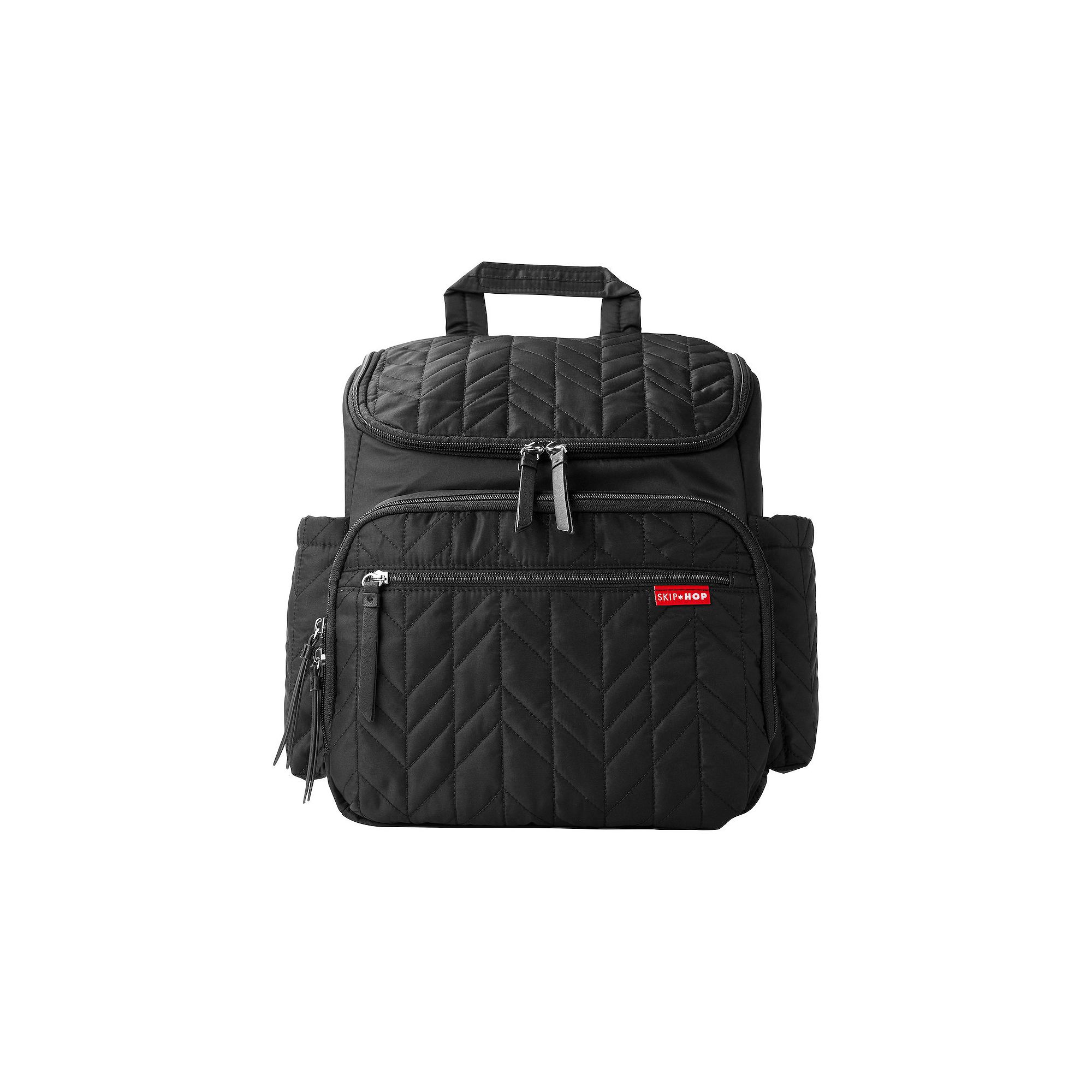 Skip Hop Forma Quilted Diaper Backpack, Black