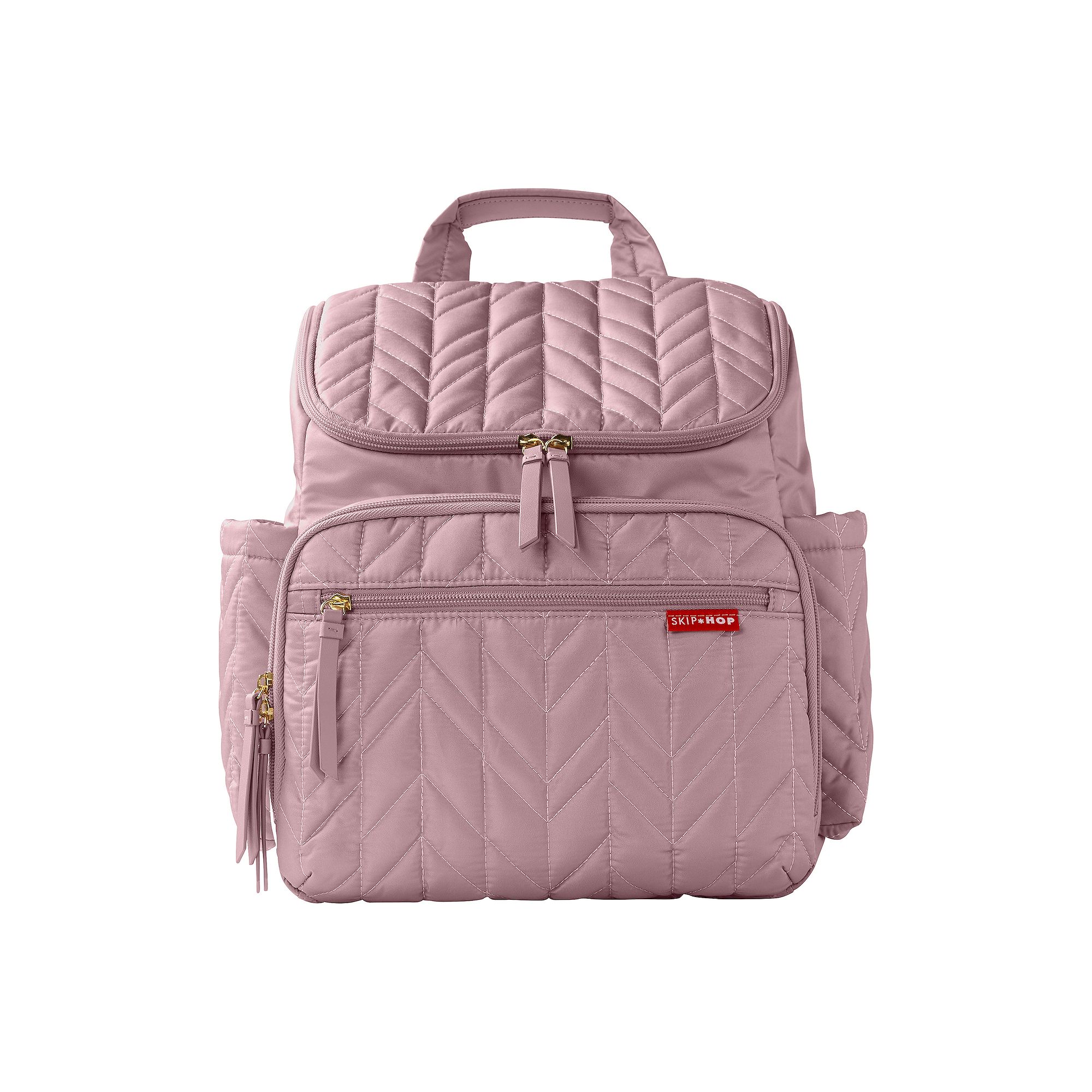 Skip Hop Forma Quilted Diaper Backpack, Pink