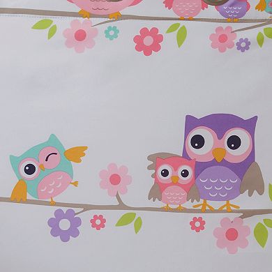 Intelligent Design Nocturnal Nellie Owl Total Blackout Window Curtain