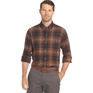 Men's Arrow Saranac Regular-Fit Plaid Flannel Button-Down Shirt