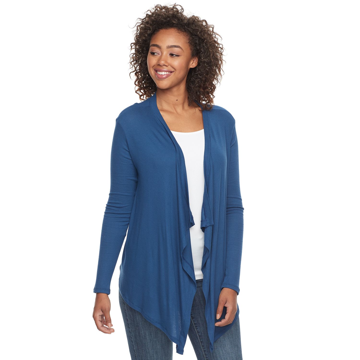 cable chenille cardigan